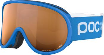 POC POCito Retina Fluorescent Blue/Partly Sunny Light Orange Lyžiarske okuliare