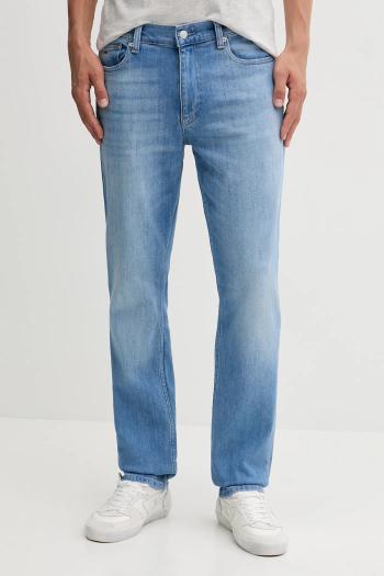 Rifle Tommy Jeans modrá farba, DM0DM22166