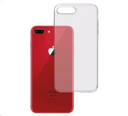 3mk ochranný kryt Clear Case pre Apple iPhone 7 Plus, 8 Plus, číra