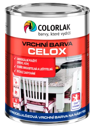 COLORLAK CELOX C2001 - Nitrocelulózová farba na kov a drevo C6003 - slonová kosť 0,75 L