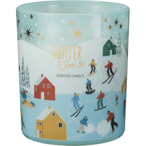 Vonná sviečka Winter Fun, vôňa Winter Breeze, 270 g