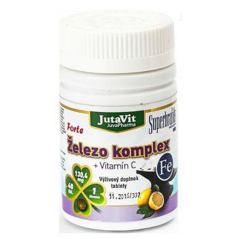 JUTAVIT Železo Kompex + Vitamín C 40 tabliet