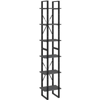 Shumee vysoký sivý 40 × 30 × 210 cm masívne borové drevo, 806504