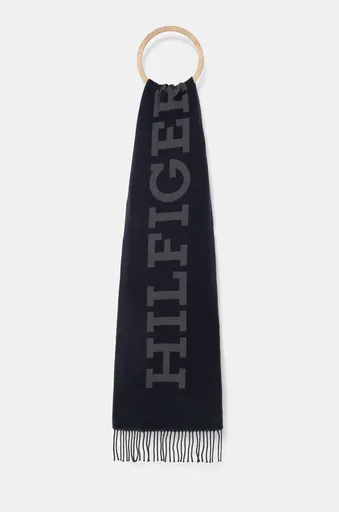 Vlnený šál Tommy Hilfiger