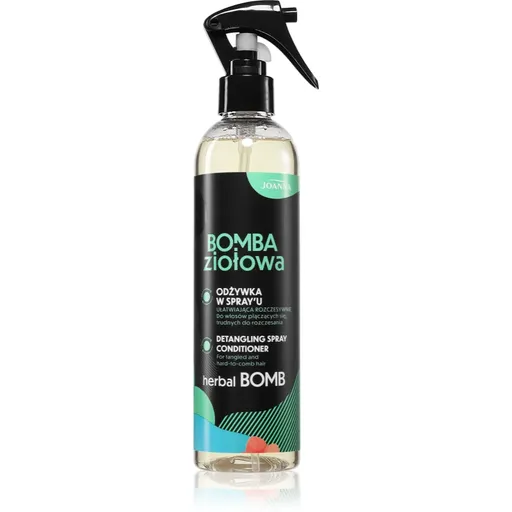 Joanna Herbal Bomb Detangling Spray Conditioner sprej pre jednoduché rozčesávanie vlasov 300 ml