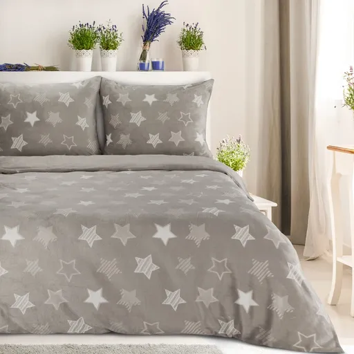 ArtFir Obliečky na dvojlôžko FLANO 4 | béžová 200 x 220 cm