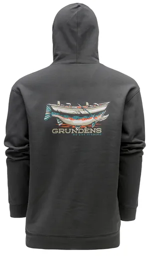 Grundéns mikina drift boat hoodie anchor - s