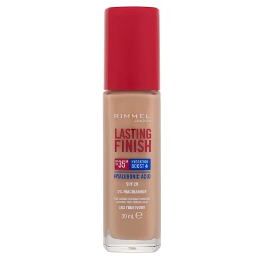 RIMMEL LONDON Lasting Finish SPF20 Make-up 35H 103 True Ivory 30 ml
