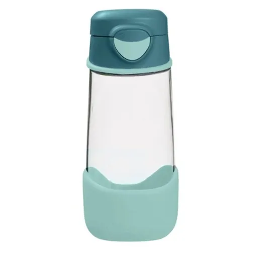 B.BOX Šport fľaša na pitie emerald forest 12m+ 450 ml