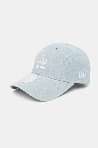 Bavlnená šiltovka New Era DIAMANTE DENIM 9FORTY® LOS ANGELES DODGERS