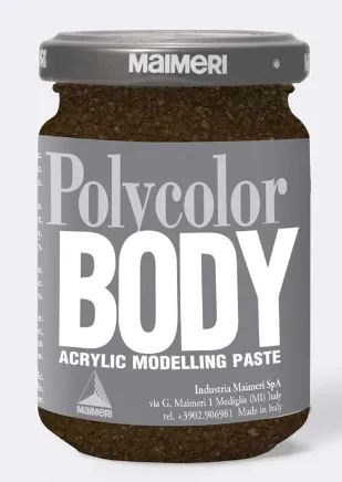MAIMERI POLYCOLOR BODY - Modelovateľné akrylové pasty 811 - bronzová, 140 ml