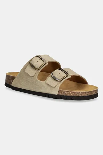 Semišové šľapky Scholl JOSEPHINE