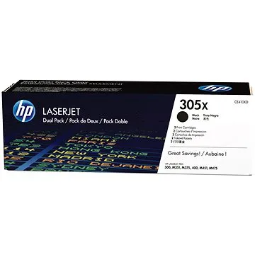 HP CE410XD č. 305X Dual Pack čierny 2ks