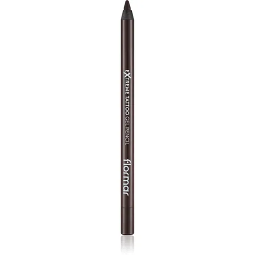 flormar Extreme Tattoo Gel Pencil vodeodolná gélová ceruzka na oči odtieň 02 Walnut 1.2 g