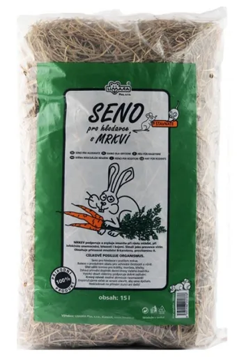 LIMARA seno s mrkvou pre hlodavce 15L