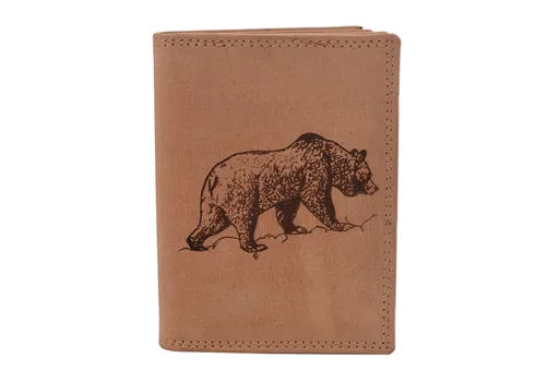 Dokladovka MERCUCIO natural vzor 13 medveď hnedý 2911910