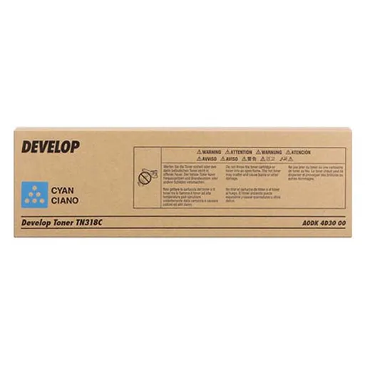 DEVELOP TN-318 (A0DK4D3) - originálny toner, azúrový, 8000 strán