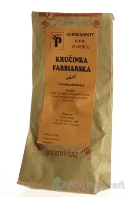 Agrokarpaty KRUCINKA FARBIARSKA bylinný čaj 30 g