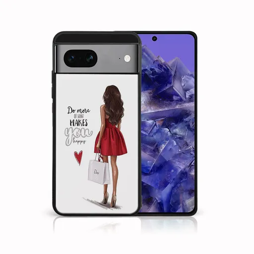 MY ART Ochranný kryt pre Google Pixel 8a RED DRESS (137)