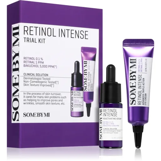 Some By Mi Retinol Intense Trial Kit cestovná sada pre rozjasnenie a vyhladenie pleti