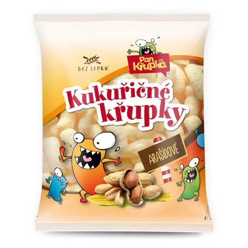 REJ Chrumky kukuričné ​​arašidové 90 g