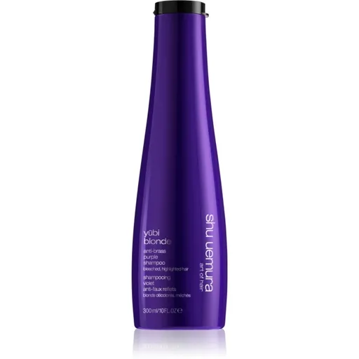 Shu Uemura Yūbi Blonde fialový šampón neutralizujúci žlté tóny 300 ml