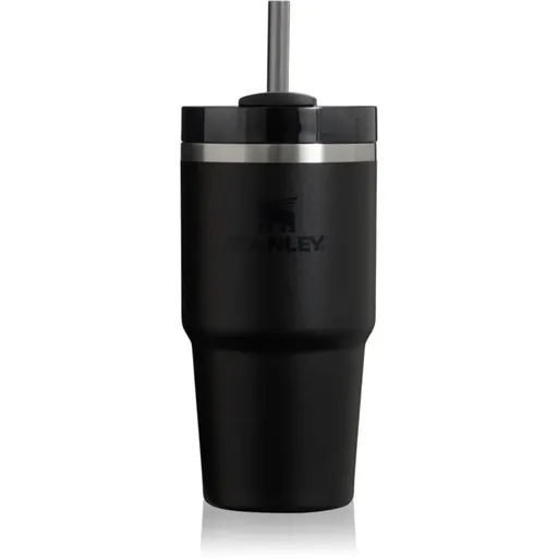 Stanley Quencher H2.O FlowState™ Tumbler tumbler z nehrdzavejúcej ocele s rúrkou malý Black 2.0 600 ml
