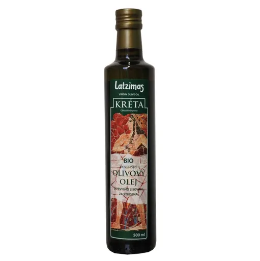 LATZIMAS Panenský olivový olej BIO 500 ml