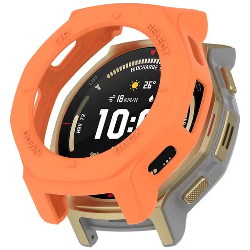 TPU HALF COVER Kryt pre Amazfit T-Rex 3 Pro 44mm oranžový