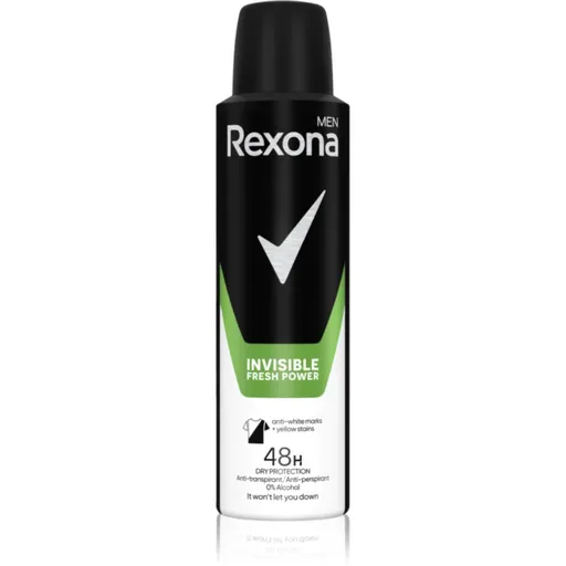 Rexona Invisible Fresh Power antiperspirant v spreji pre mužov 150 ml