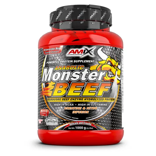 AMIX Anabolic monster BEEF 90% proteín čokoláda 1000 g