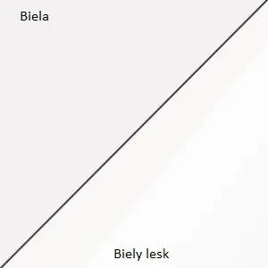 Dig-net nábytok Zostava Lenart CONCEPT CP-03 s CP-08 a CP-07 Farba: Biela / biely lesk