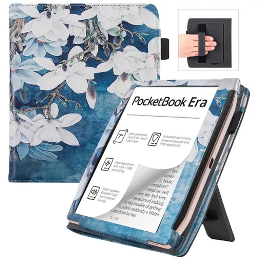 ART Zaklápacie puzdro pre PocketBook 700 Era MAGNOLIA