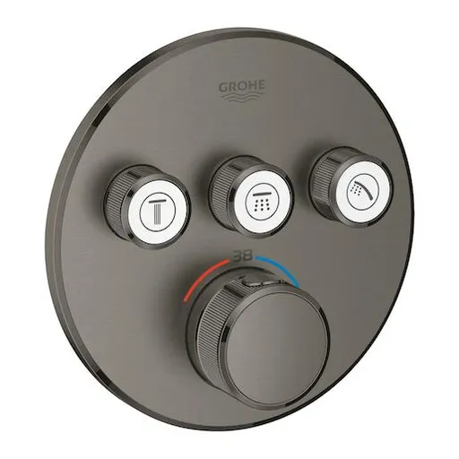 Grohe Smart Control termostat s termostatickou baterií brushed hard graphite 29121al0 G29121AL0