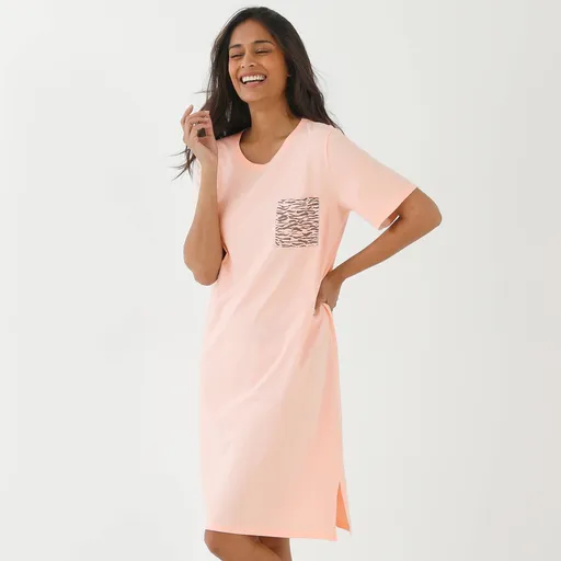 Súprava 2 nočných košieľ s potlačou zvieracej srsti