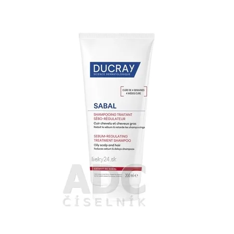 DUCRAY SABAL Ošetrujúci Šampón