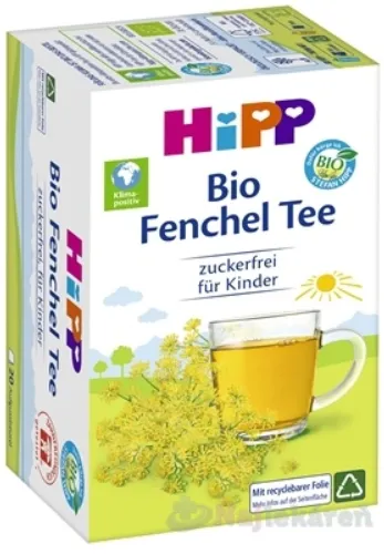 HiPP BIO Feniklový čaj nálevové vrecúška 20x1,5g