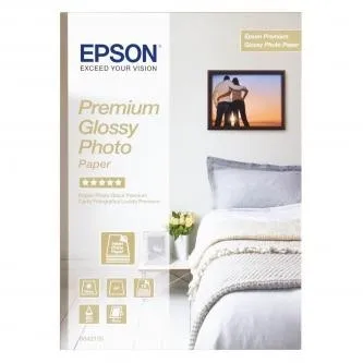 Epson Glossy Photo Paper C13S042155, 255 g/m2, A4, 15ks, lesklý, biely, foto papier