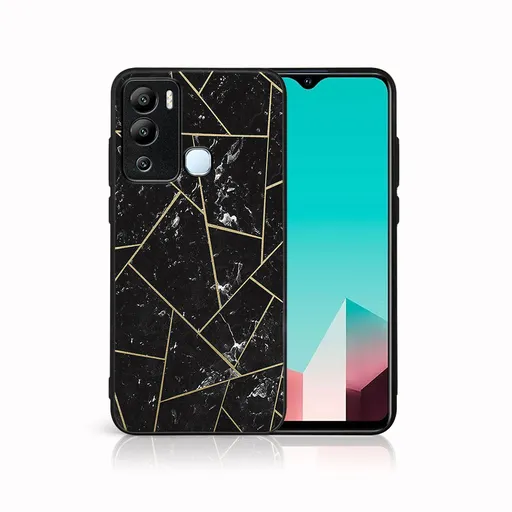 MY ART Ochranný kryt pre Infinix Hot 12i POLYGONAL (150)