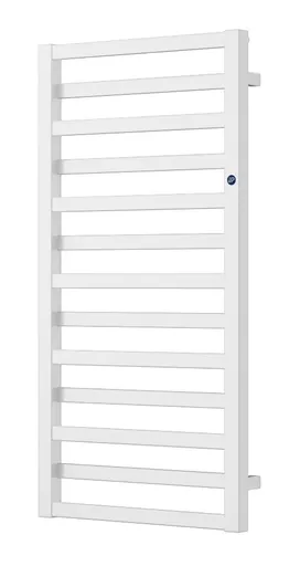 Instalprojekt - Kúpeľňový radiátor POPPY - Farba radiátora - Biela, Pripojenie radiátora - Klasické (spodné), Rozmer radiátora - 500 × 990 mm, výkon 431 W RADPPY501035