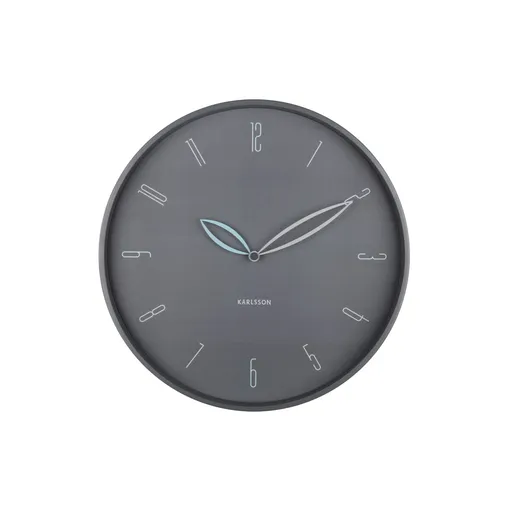 Karlsson 6012GY dizajnové nástenné hodiny sivá, pr. 40 cm