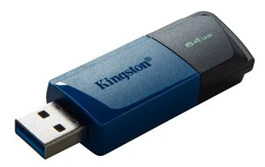 Kingston 64GB USB3.2 Gen 1 DataTraveler Exodia M (Black + Blue)