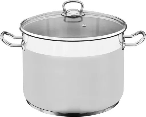 MAKRO - Hrniec BIG 14l nerez a sklenená pokrievka