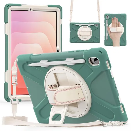 SOLID Odolný obal pre Samsung Galaxy Tab S11 zelený