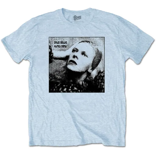 David Bowie tričko Hunky Dory Mono Modrá XL