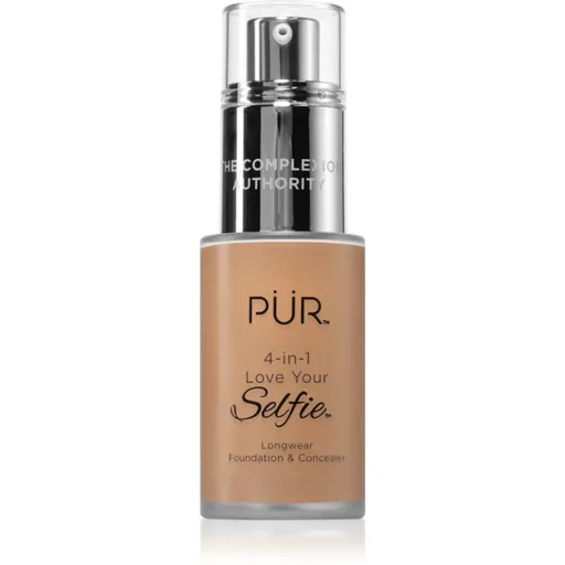 PÜR Cosmetics 4-in-1 Love Your Selfie make-up a korektor 2 v 1 odtieň MG7 30 ml