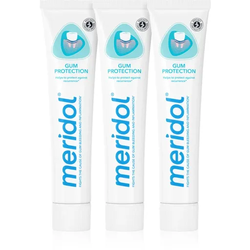 Meridol Gum Protection zubná pasta podporujúci regeneráciu podráždených ďasien 3 x 75 ml
