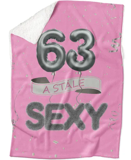 Deka Stále sexy – Ružová (vek: 63, Podšitie baránkom: ÁNO)