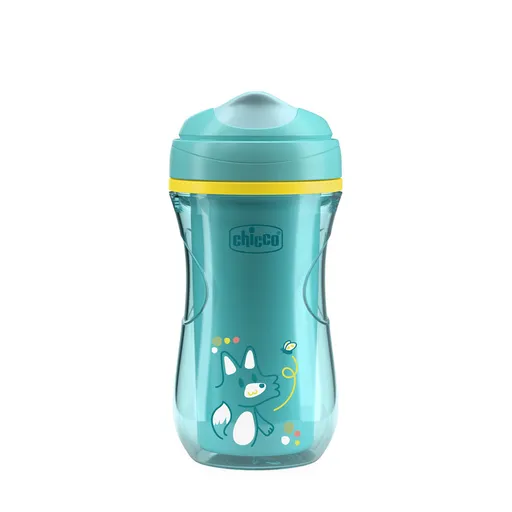 Chicco Active Cup tréningový hrnček Teal 266 ml