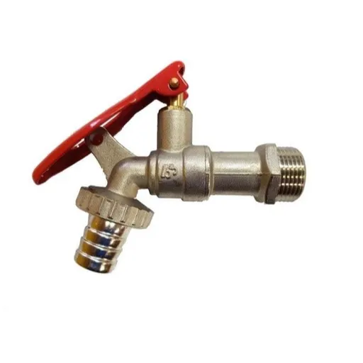 Rohový ventil uzamykateľný s prípojkou na hadicu 1/2